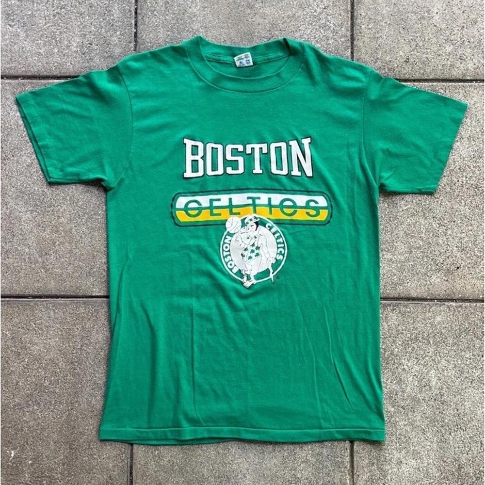 1980S Champion Boston Celtics  T-Shirt Basketball  80S Usa